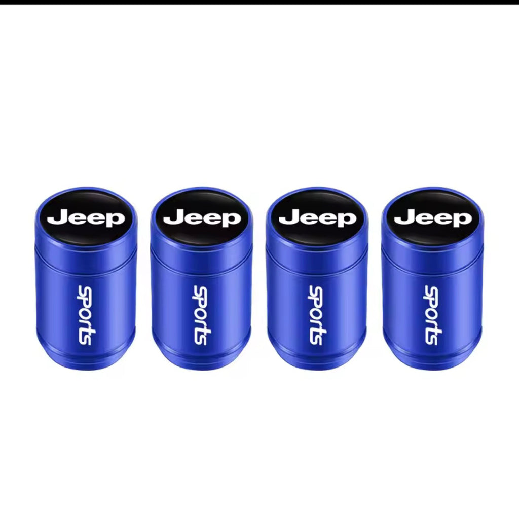 أغطية صمامات من سبائك معدنية "مُدرّعة" من جيب (مجموعة من 4 قطع)