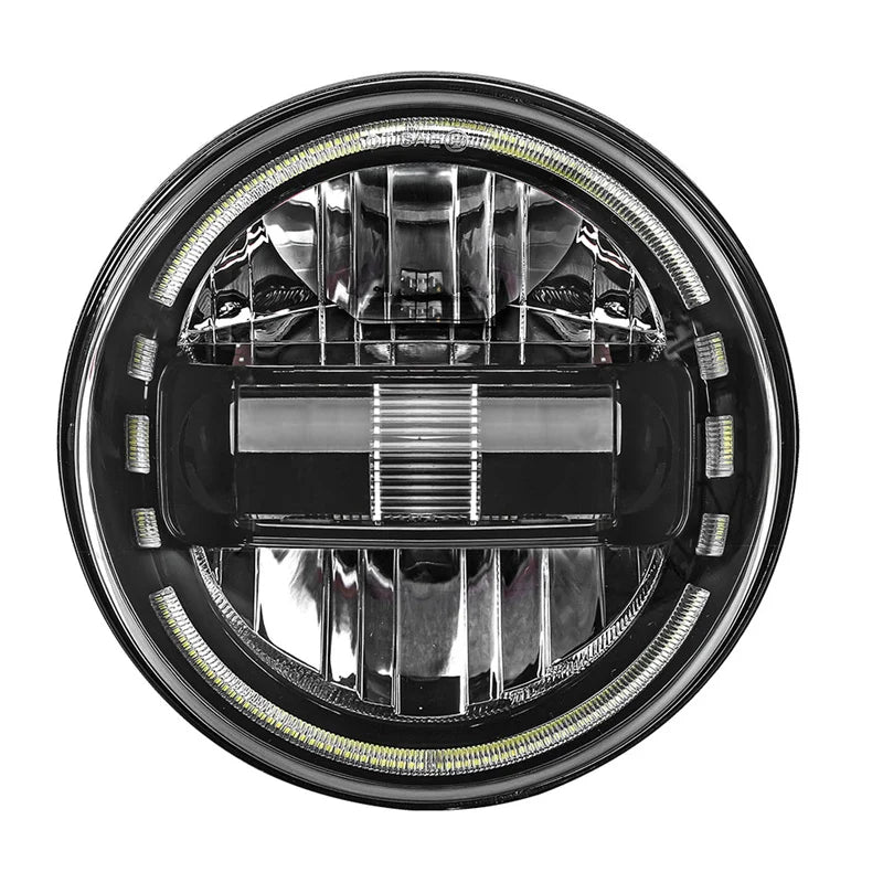 Wrangler "Angel Eye" 7-Inch LED Headlights: 90W Ultra-Bright Series