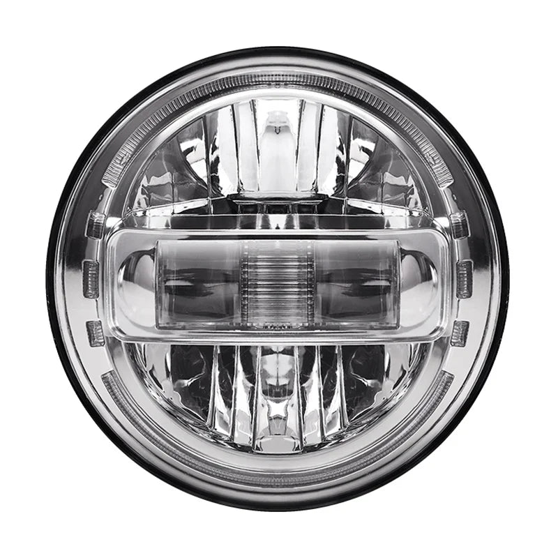 Wrangler "Angel Eye" 7-Inch LED Headlights: 90W Ultra-Bright Series