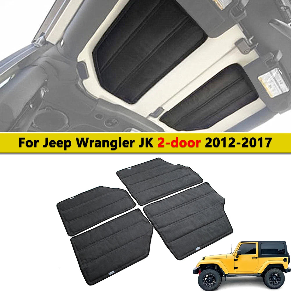 Car Roof Top Sound and Heat Insulation Pad (2-Door)