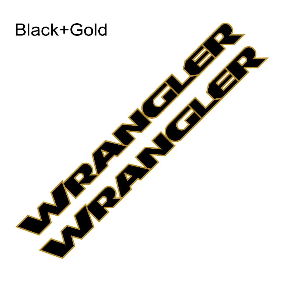 Jeep "Bonnet Armor" Hood Graphic Decal – Performance Edition