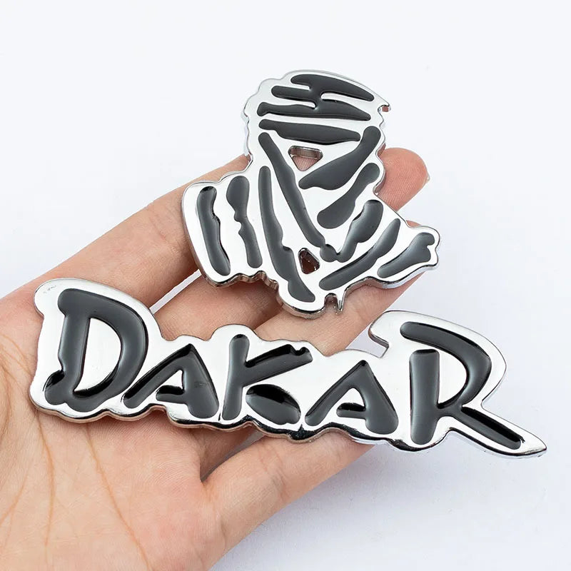 3D Metal Dakar Rally Emblem Badge - Premium Car Sticker for Jeep 4X4 Off-Road SUV