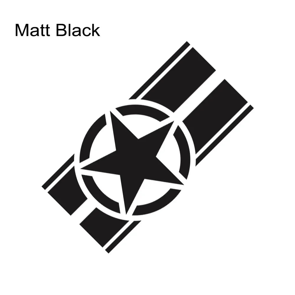 Jeep Hood Graphics: Custom Vinyl Decal for Wrangler, Renegade & Rubicon