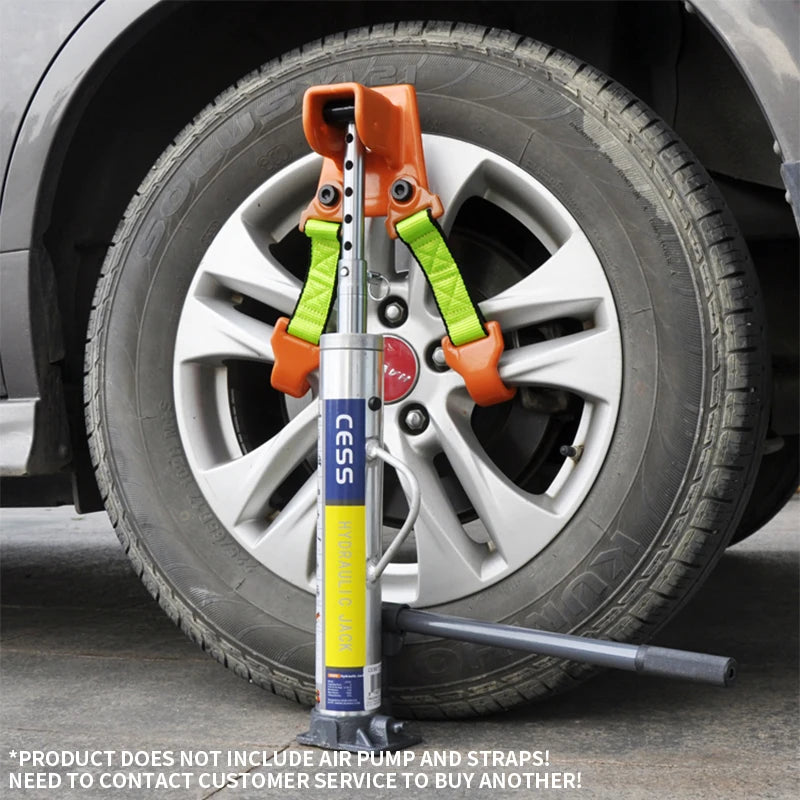 3-Ton Off-Road Hydraulic Rescue Jack – Portable Heavy-Duty Tire Lift