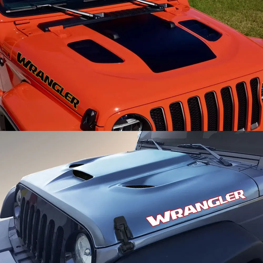 Jeep "Bonnet Armor" Hood Graphic Decal – Performance Edition