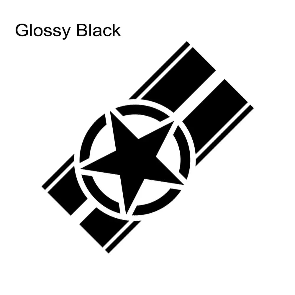 Jeep Hood Graphics: Custom Vinyl Decal for Wrangler, Renegade & Rubicon