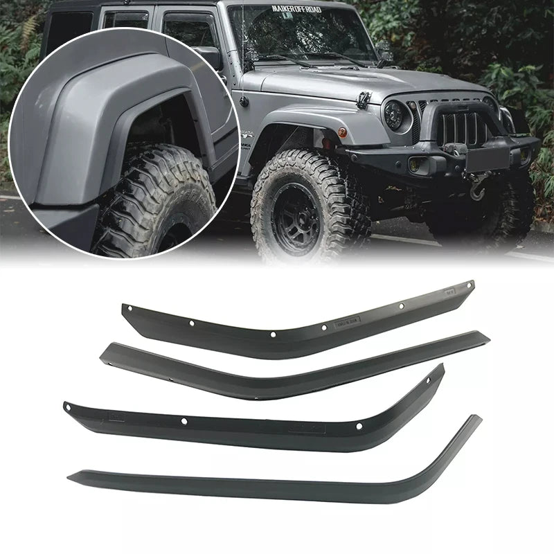 Heavy-Duty Fender Flare Extension & Liner System