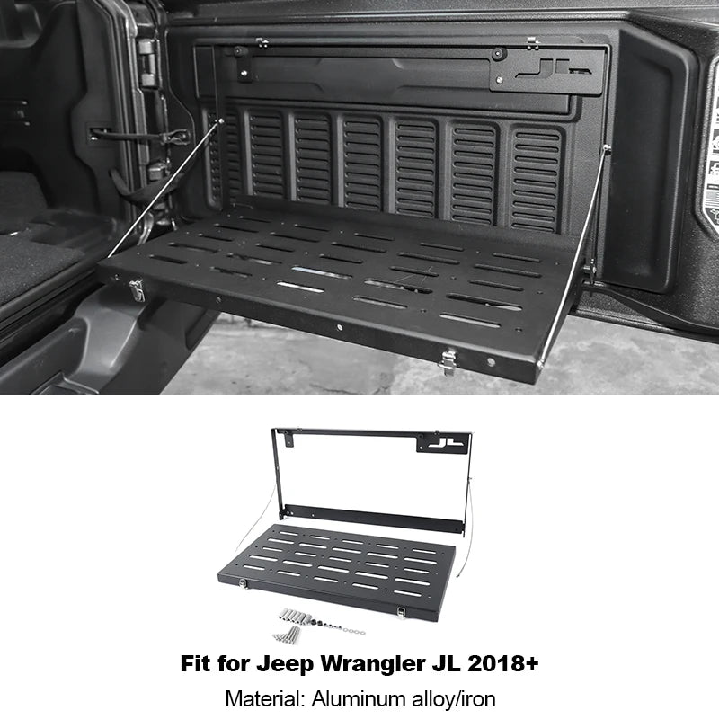 Wrangler JK/JL Heavy-Duty Rear Door Table