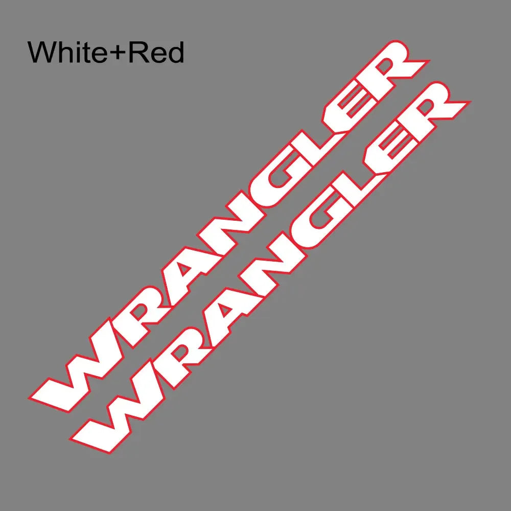 Jeep "Bonnet Armor" Hood Graphic Decal – Performance Edition