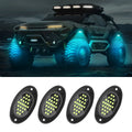4PCS LED Rock Lights - Ultra-Bright Underglow for Jeep & Off-Road Trucks