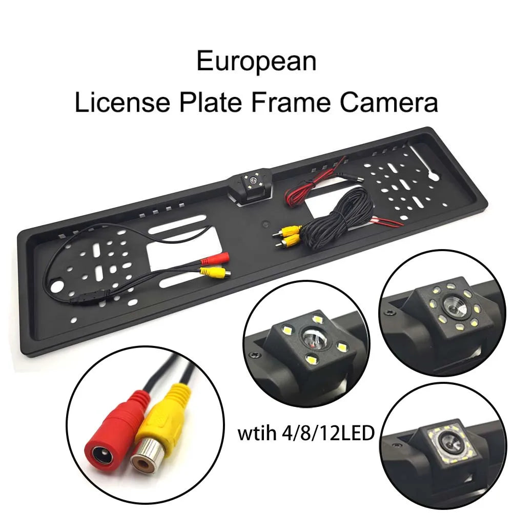 LED Night Vision License Plate Camera