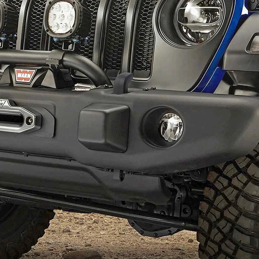 Jeep Front Bumper Tow Hook Cover for Wrangler & Gladiator (2007-2025)