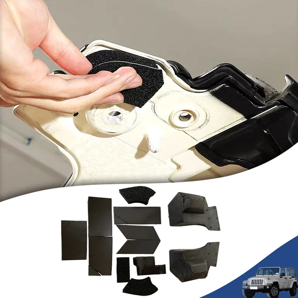 12-Piece Jeep Hard Top Foam Blocker Seal Kit