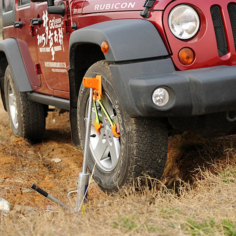 3-Ton Off-Road Hydraulic Rescue Jack – Portable Heavy-Duty Tire Lift