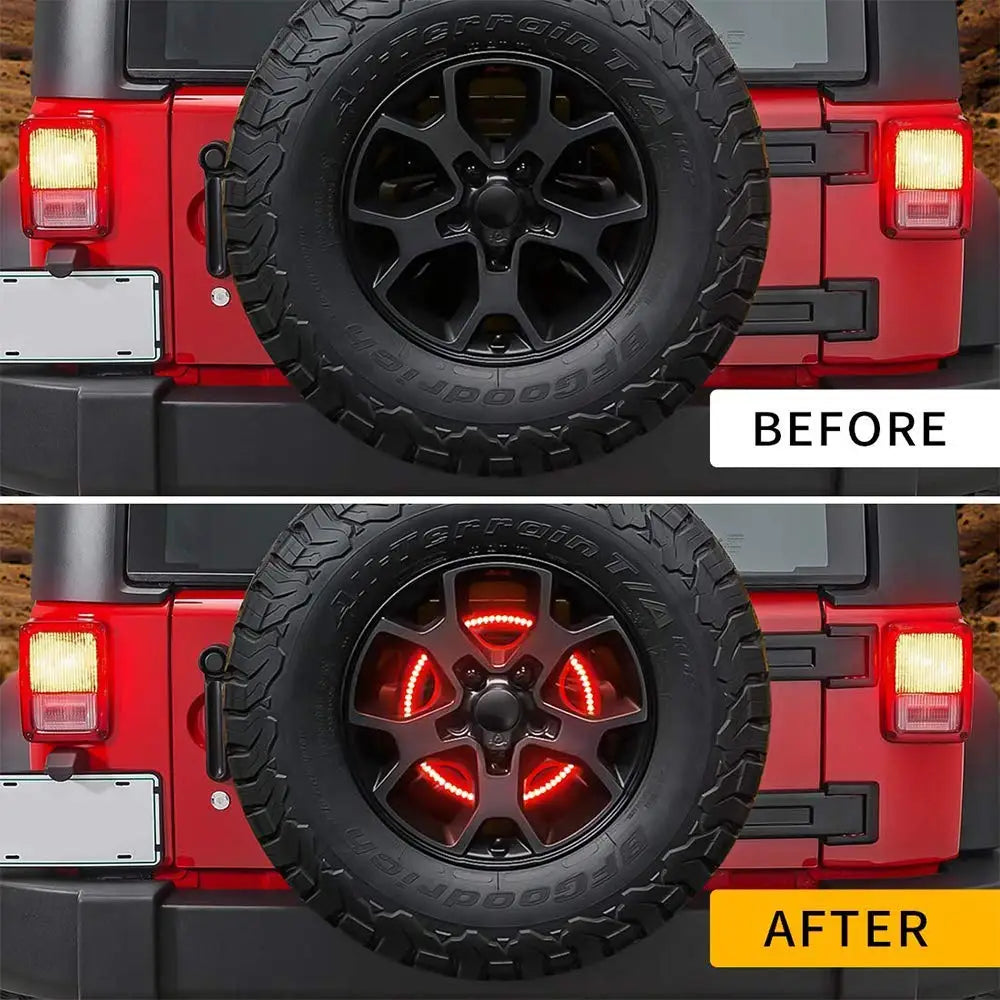 Jeep Halo LED Spare Tire Brake Light
