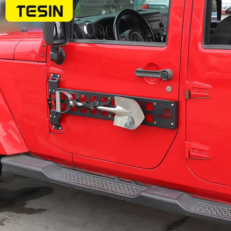 TESIN Front Door Exterior Storage Expansion Rack