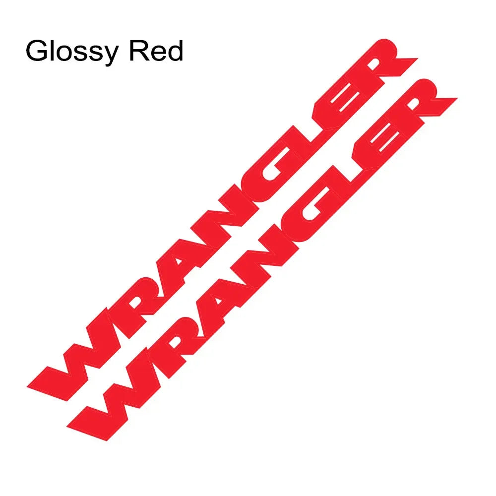 Jeep "Bonnet Armor" Hood Graphic Decal – Performance Edition