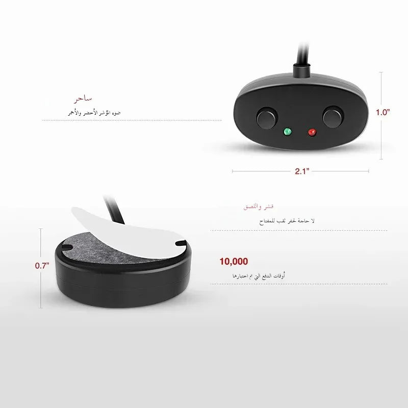 LED Work Light Wiring Harness Kit with Dual Control Switch (12V/24V)