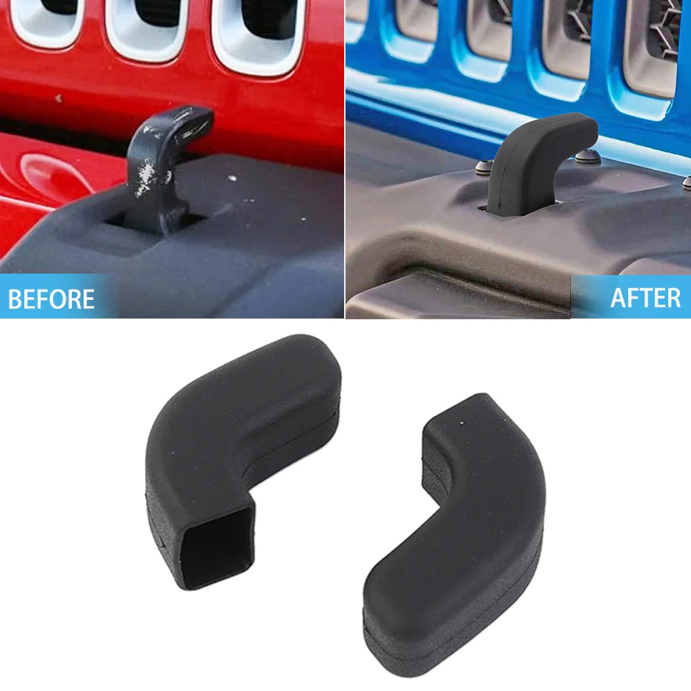 Jeep Front Bumper Tow Hook Cover for Wrangler & Gladiator (2007-2025)