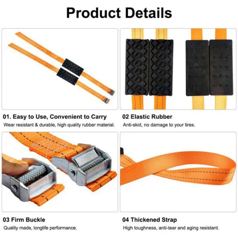 "Sand-Master" Recovery Tracks – Emergency Traction Boards