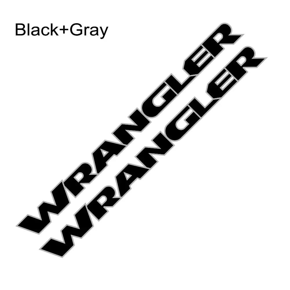 Jeep "Bonnet Armor" Hood Graphic Decal – Performance Edition