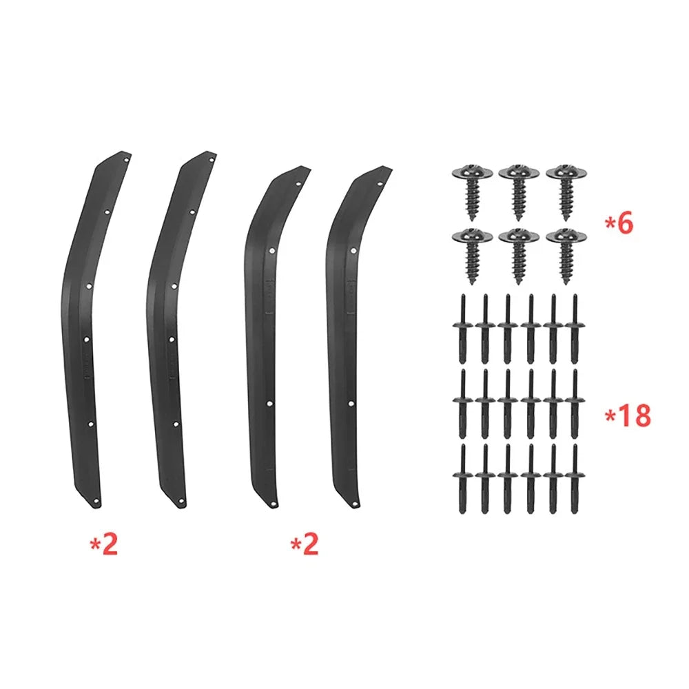 Heavy-Duty Fender Flare Extension & Liner System