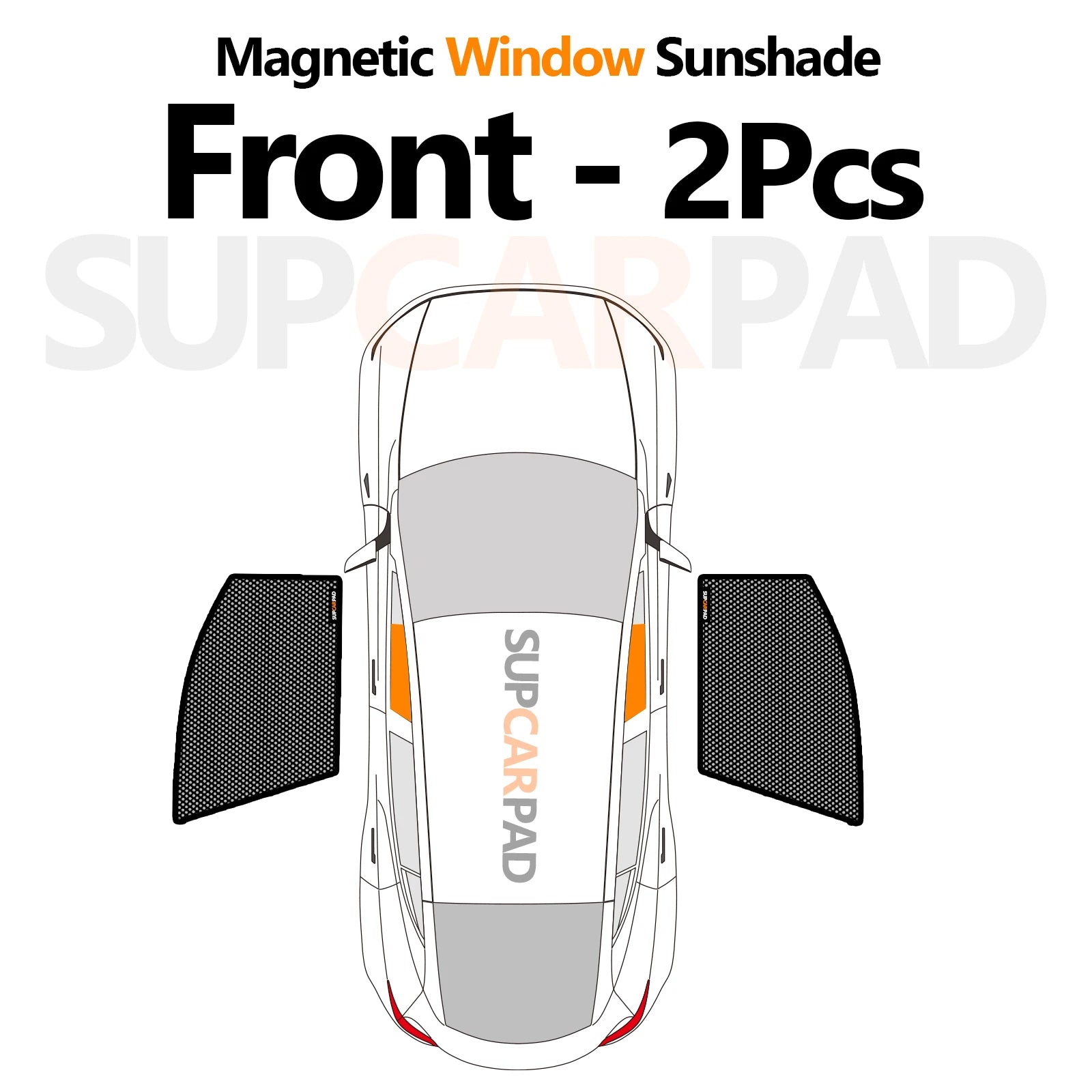 Custom Magnetic Window Sunshades for 1997-2001 2-Door SUV
