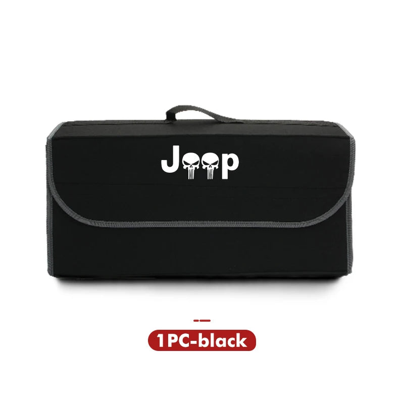 Car Trunk Organizer and Multiuse Storage Box