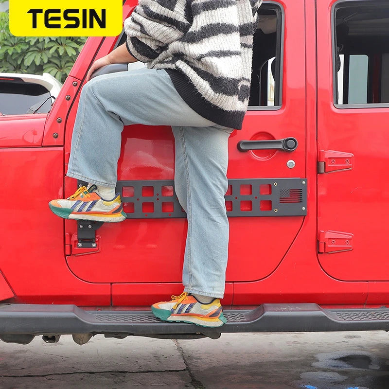 TESIN Front Door Exterior Storage Expansion Rack