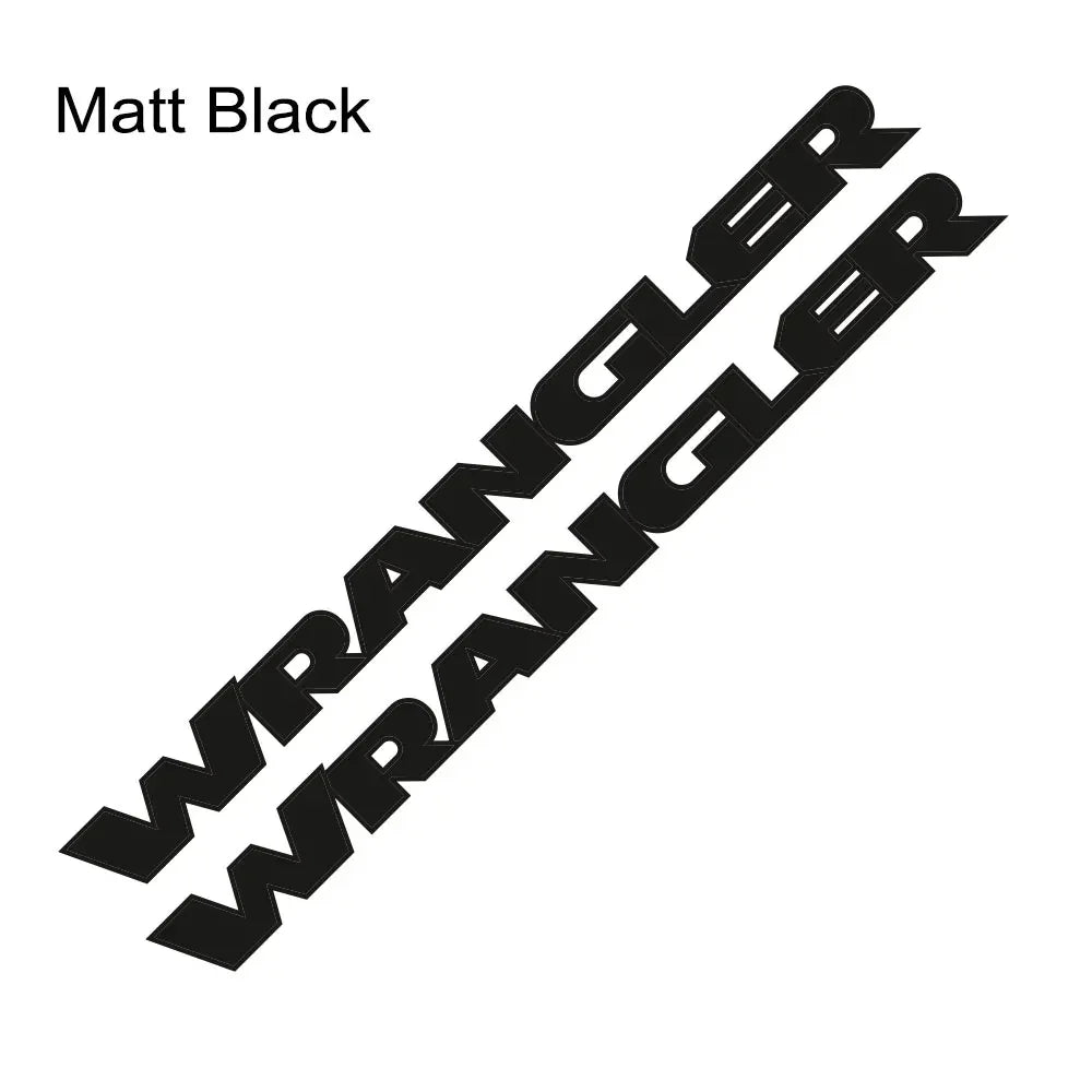 Jeep "Bonnet Armor" Hood Graphic Decal – Performance Edition