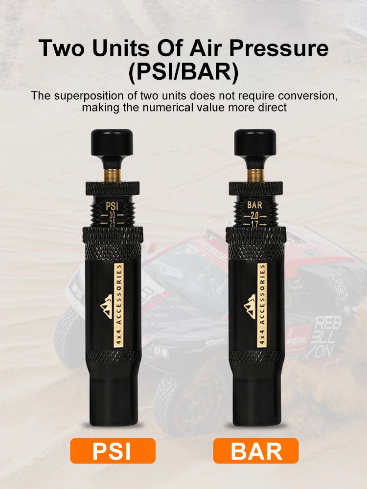 Precision Auto-Stop 4x4 Tire Deflator Kit